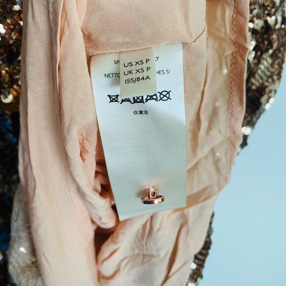 Maeve Bernadette Sequin Tiered Midi Dress - Picture 13 of 14